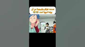 صدمه غوكو وفيجيتا من أن بولما لديها اخت Explore دراغون بول Dragoball Dragonball Video Goku 