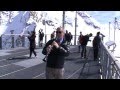 John Wanner playing on Switzerland&#39;s Jungfraujoch for his 55th Birthday: June 1, 2014