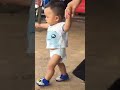 Baby running (11month olds baby boy )