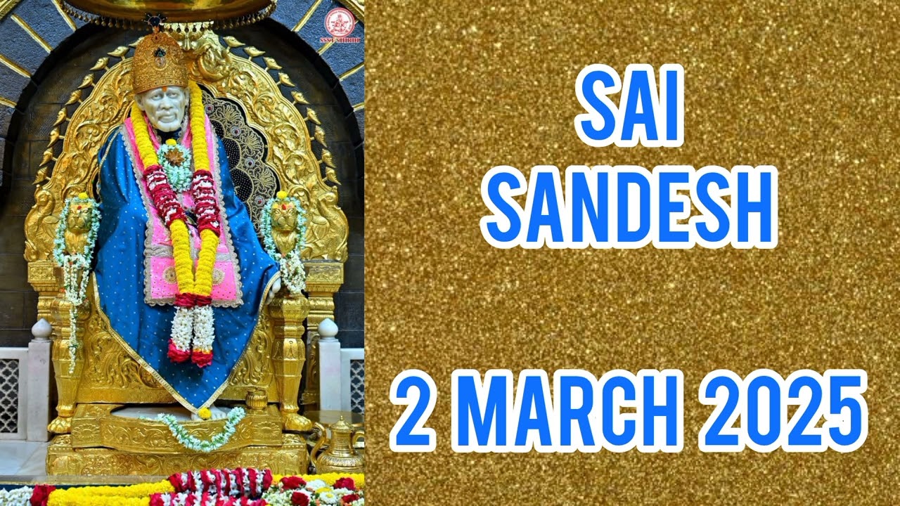 SAI SANDESH || 2 MARCH 2025
