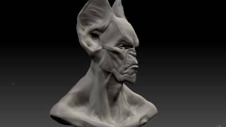 vampire zbrush quick sculpt