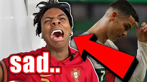 IShowSpeed BREAKS DOWNS Crying For Cristiano Ronaldo's Lost