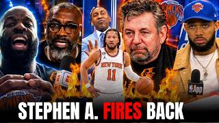 James Dolan EXPOSED as Stephen A & Nightcap React! Draymond BLASTS Brunson 👀