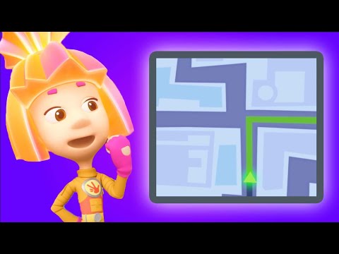 Which Way? 🗺 | The Fixies | Cartoons for Children | #GPS