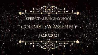 Springdale High School | 2023 Colors Day Assembly