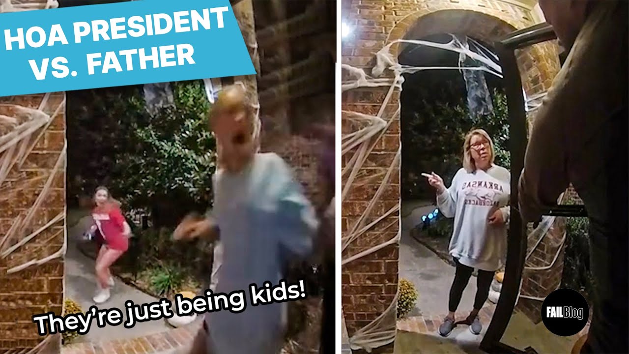 A Dad & His HOA's President Argue About His Loud Kids