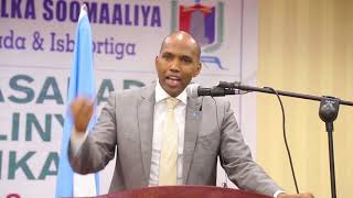 Deg Deghan Ali Kheyre Oo Hadal Masuuliyiin Badan Ka Nixiyay Ku Dhawaaqay