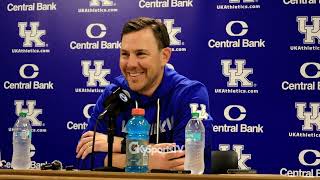 Kentucky Wildcats Football Coach Will Stein Recaps WIN vs Vandy Now 7-1 