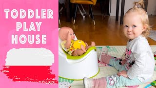 ADORABLE 😍 TODDLER PLAYS WITH DOLLS [LIVING IN POLAND] 2023