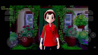Pokémon sword and shield Gameplay on android Offline Skyline emulator ByLaws Discord screenshot 3