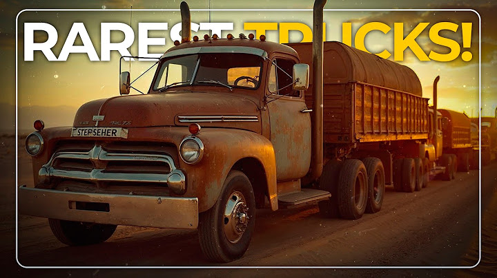 25 Rarest American Old Trucks of All Time! You Won’t Believe Exist!
