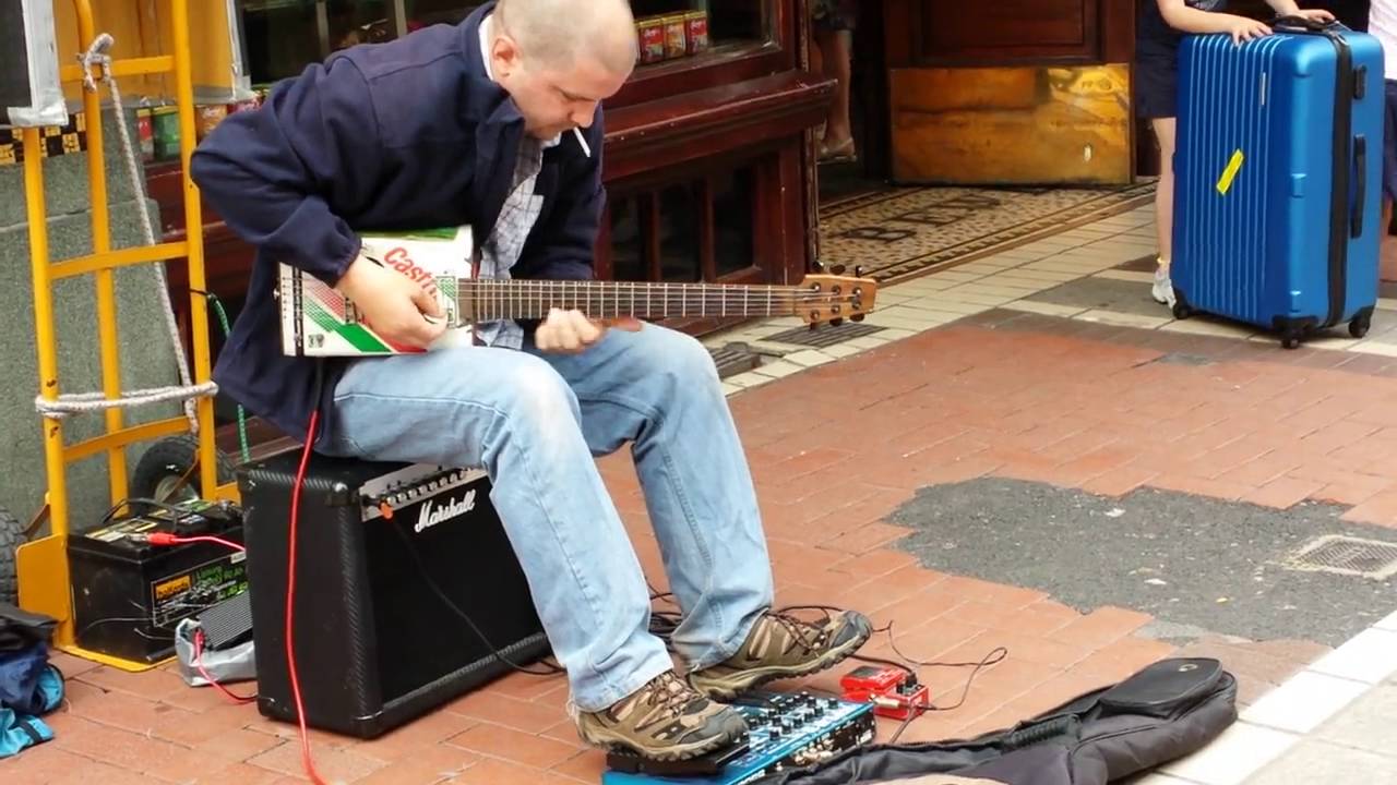 Castrol Guitar Blues in Dublin, Ireland YouTube