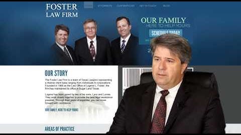 Web design video testimonial Law Firm in Sugar Land, Texas