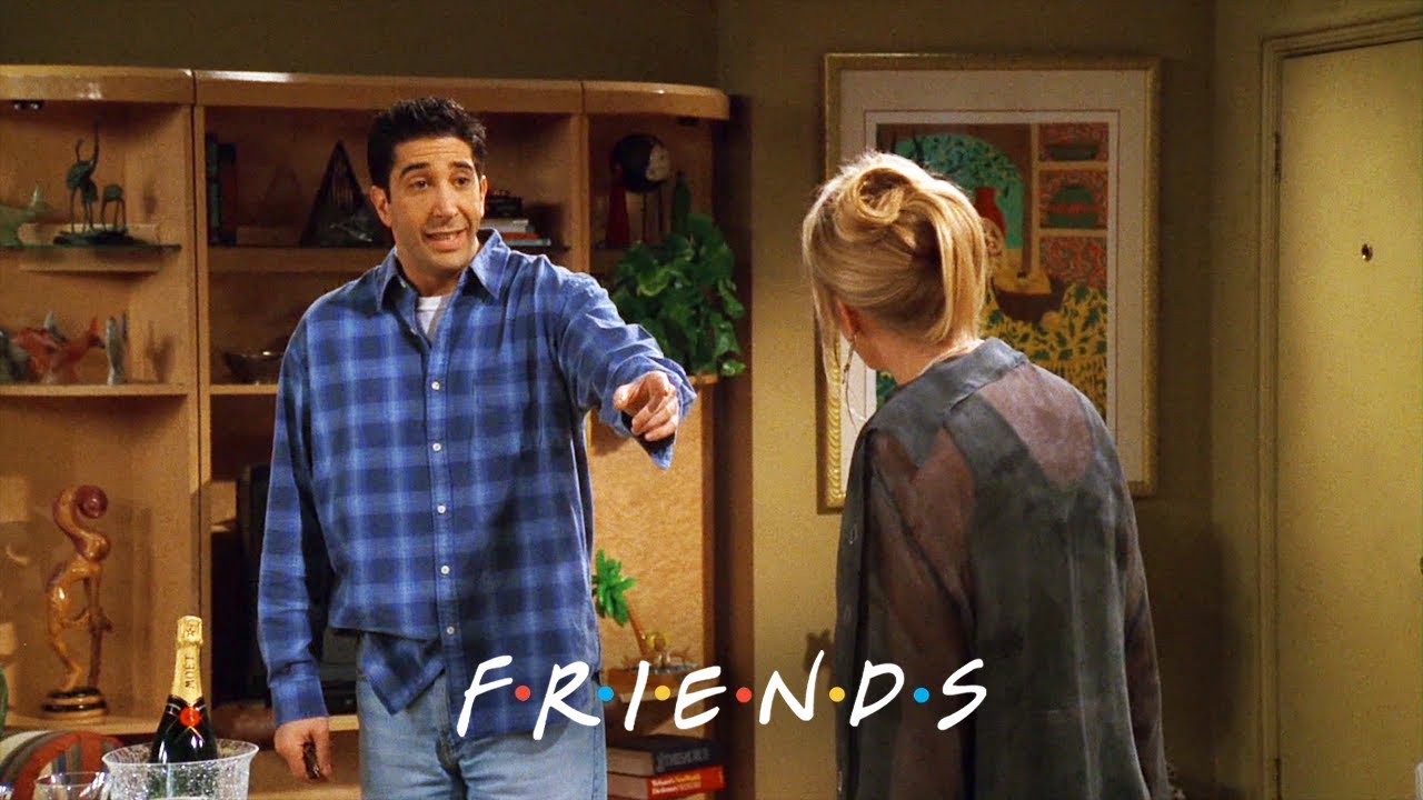 Ross Leaves Himself a Voicemail | Friends