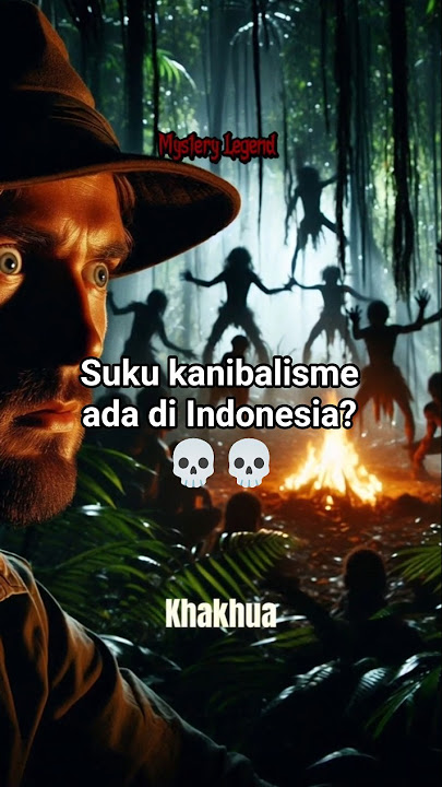 Suku Kanibal di Indonesia Kisah Nyata Keganasan Suku Korowai di Papua#shorts#fypシ#horror#scary#story