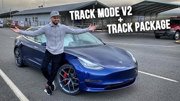 TESLA’S NEW SECRET TRACK WEAPON! Model 3 Track Mode V2 & Track Package