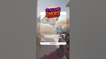 Inferno Short & Balcony Smokes | 10-Second Smokes | CS2 Utility Guide