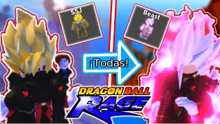 🔥🐲TODAS LAS FASES DE DRAGON BALL RAGE!!🙀💥 (2023) | Especial Fin de Año (Dragon ball rage all forms)