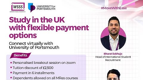 Virtual Open Day with the University of Portsmouth