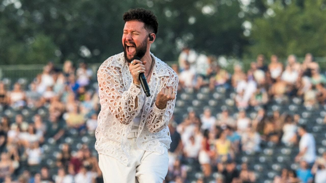 Calum Scott - Dancing On My Own - Live in Belgrade (Ed Sheeran's opening act) 4K