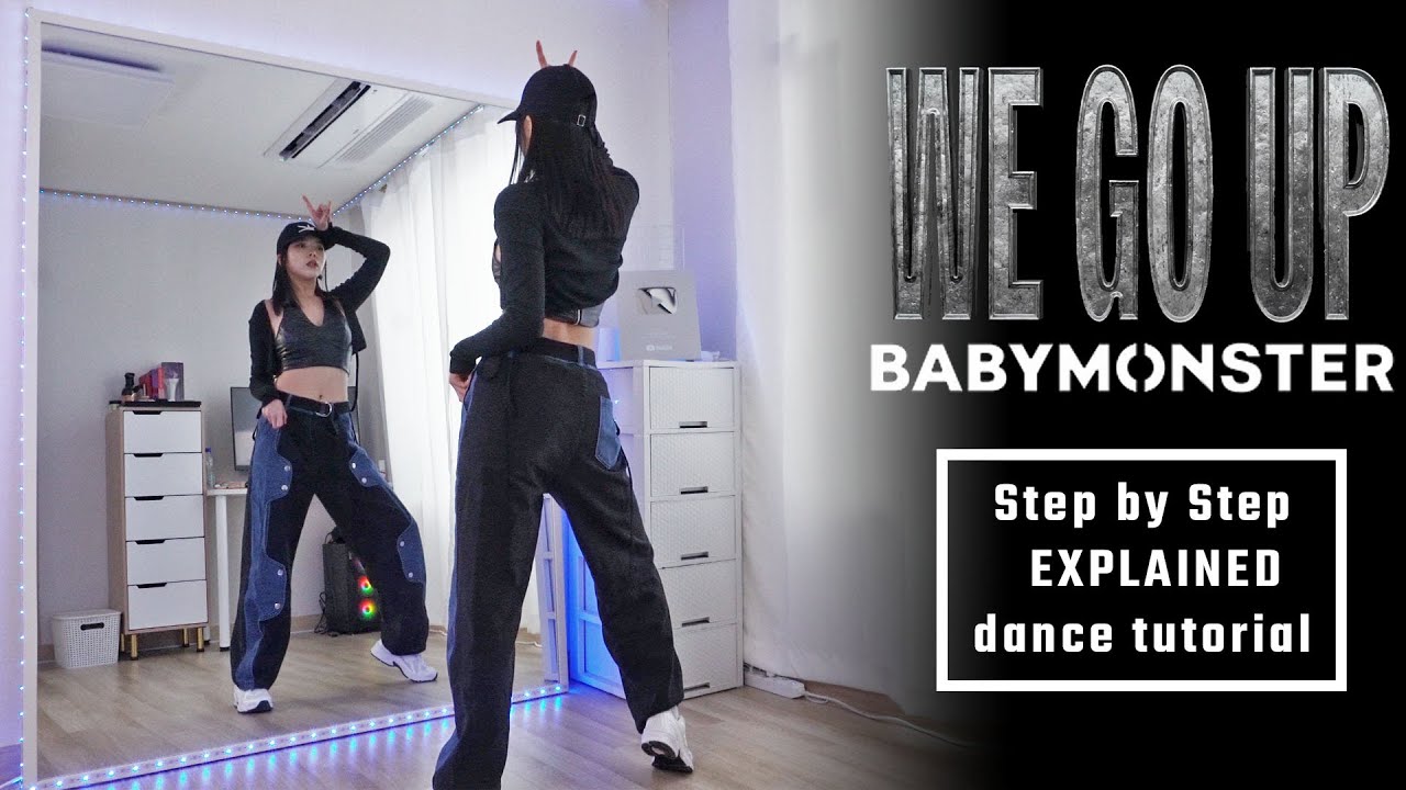 BABYMONSTER - 'WE GO UP' #dancetutorial Step by Step EXPLAINED