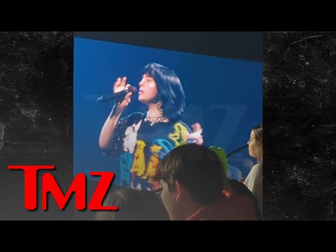 Billie Eilish Stops Concert to Give Fan Inhaler, Shades Travis Scott | TMZ