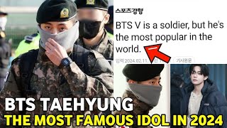 Bts Taehyung Breaks World Records Bts V Influence Continues Even After Joining Military 2024