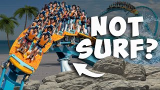 Coaster Theory: Surf Coaster at SeaWorld is FOOLING YOU!