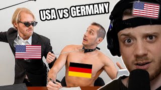 Studying in the USA vs Germany (American Reacts)