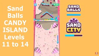 Sand Balls CANDY ISLAND Levels 11 to 14 | SayGames screenshot 4