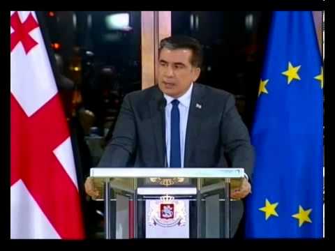 პრეზიდენტის მიმართვა სასახლიდან