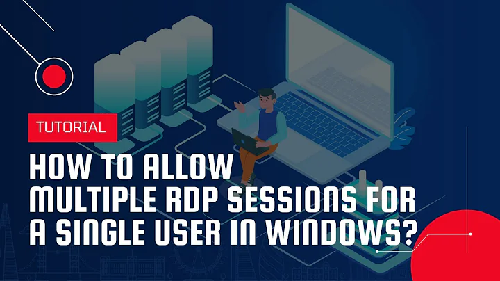 How to allow multiple RDP sessions for the single user in Windows | VPS Tutorial