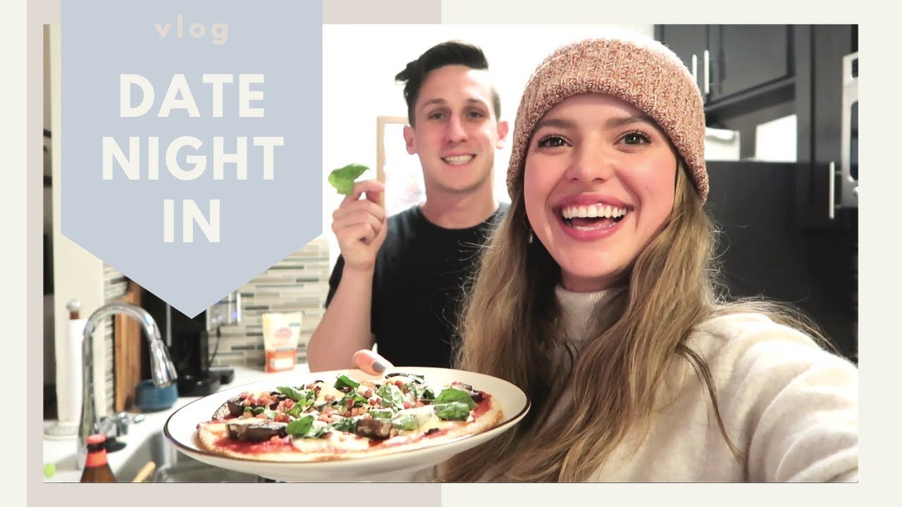 Date Night In, Homemade Pizza & Married Errands | VLOG - YouTube