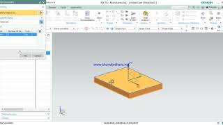 NX CAM contour text