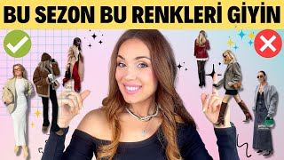 Bu Sene Bu Renkler Moda 🤯 2023 2024 Moda Renkleri * Stil Önerileri, Sonbahar Kış Trendleri ✅