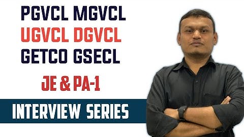 Interview series | Junior engineer & plant attendent  #gsecl #getco #pgvcl #ugvcl #dgvcl #mgvcl