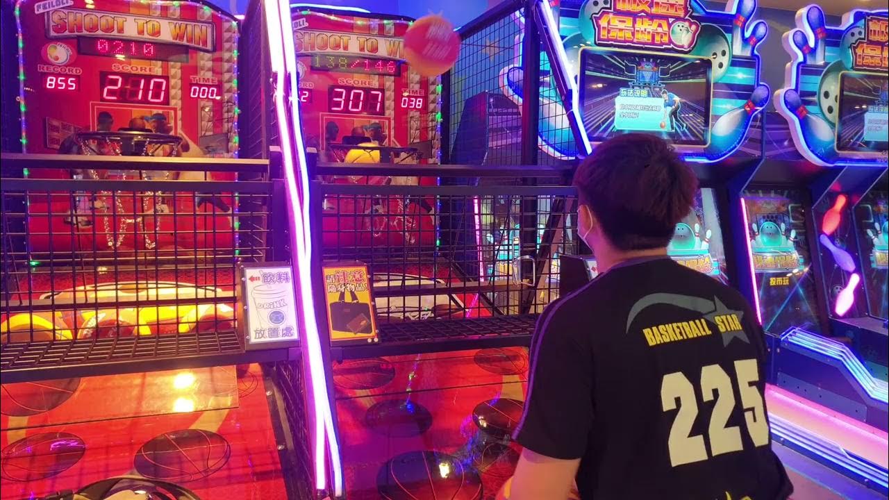 夢幻飛絡力黃金二代投籃機225快速移動框訓練 SHOOT TO WIN Basketball Arcade Game Fast Swing