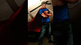 Boy steals supermans cape #marvel #dc #superman #shorts