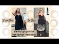 Upcycled Thrifted Dress for Vancouver Frocktails | DIY Silk Flower Embellishment