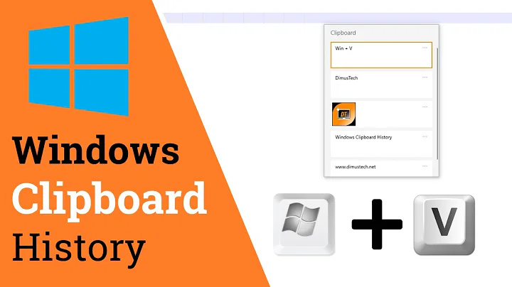 Windows Clipboard History - Copy & Paste multiple items