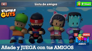 CÓMO JUGAR STUMBLE GUYS CON AMIGOS 2023 ?‍?‍?‍??