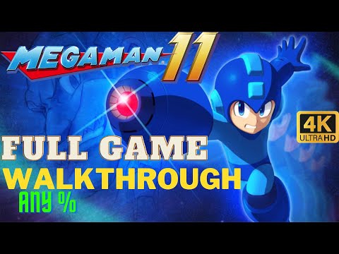 Megaman 11 FULL GAME WALKTHOUGH [SUPERHERO MODE] Complete Longplay ANY % (Potato PC Gameplay)