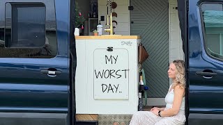 My WORST Day of Van Life!  Lessons Learned