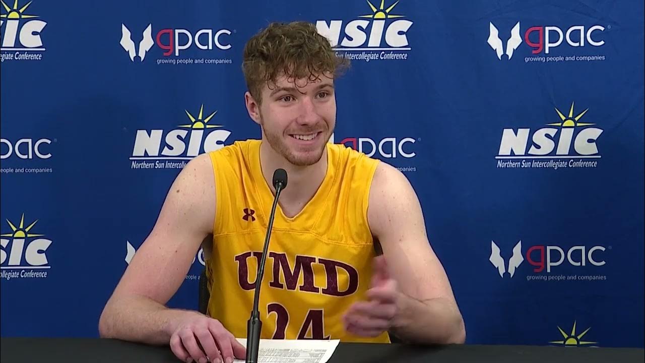 2023 NSIC Men's Basketball Tournament Post Game Interview UMD YouTube