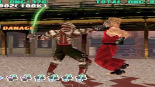 Tekken 3 Yoshimitsu - moves,top sword moves