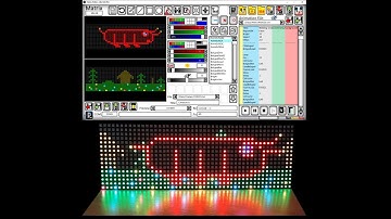 Matrix Animation Editor (WS2812B panels)