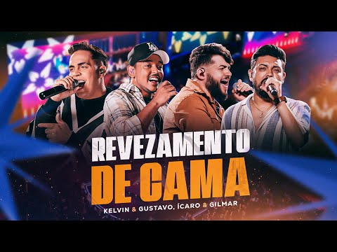 Kelvin e Gustavo + Ícaro e Gilmar - Revezamento de Cama [ DVD - Nas Repúblicas ]