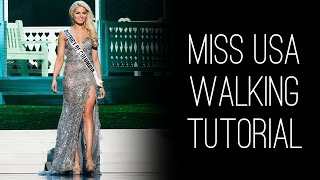 Miss USA How-to: Walk Like Miss USA with Lu Sierra screenshot 1