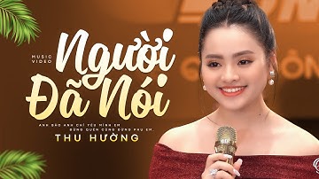 Cô Ca Sĩ Trẻ Có Giọng Hát Hay Khó Cưỡng || NGƯỜI ĐÃ NÓI - Thu Hường | Nhạc Bolero Xưa Hay Xuất Sắc
