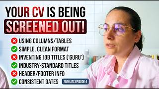 Episode 4: 5 CV Mistakes That Get You Instantly Rejected in 2026